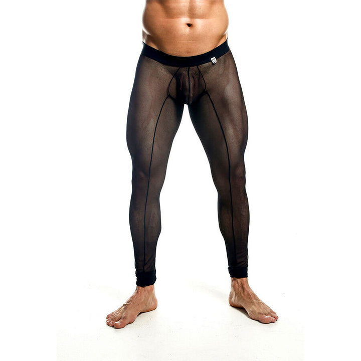 MOB - Black Transparent Tights Size M