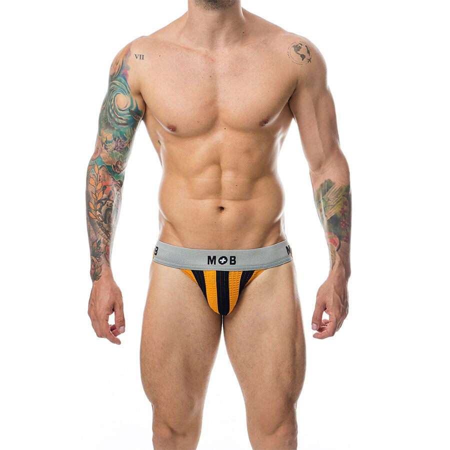 MOB - Classic Jock Stripe Orange Size L