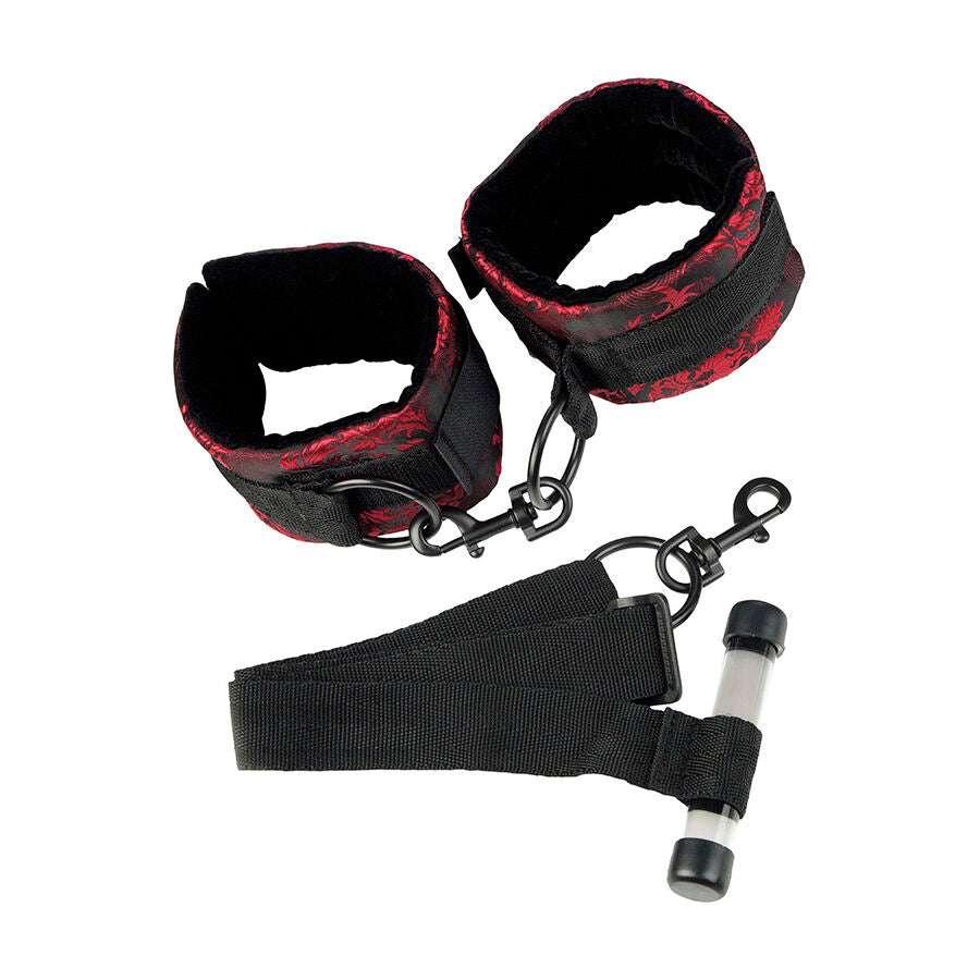 CalExotics Scandal black door handcuffs