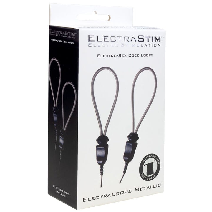 Electrastim - Electraloops E-Stim Adjustable Metal Penis Rings