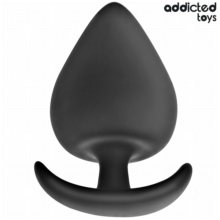 Addicted Toys Anal Plug Silicone Size XL 9.5 CM — Black · Silicone
