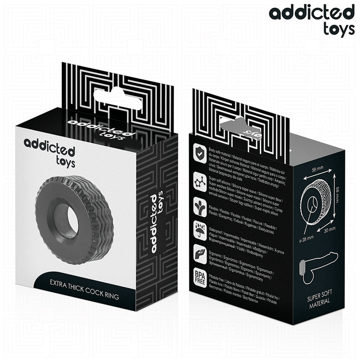 ADDICTED TOYS - EXTRA THICK COCK RING