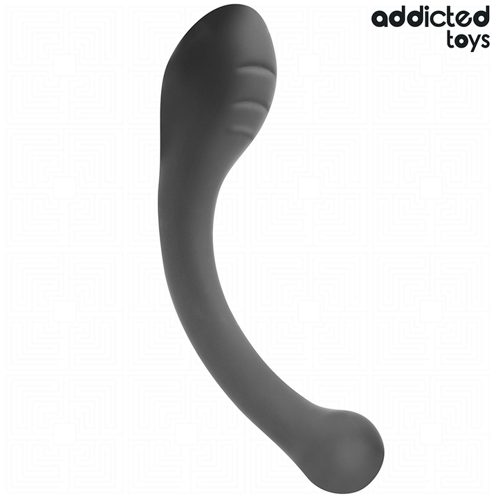 Addicted Toys Anal Stimulator Silicone 18 CM — Black · Silicone