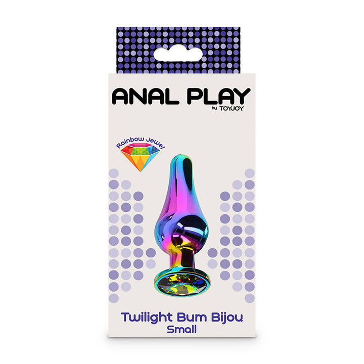 Toyjoy Anal Play Twilight Bum Bijou Small Anal Plug — Multicolor metal