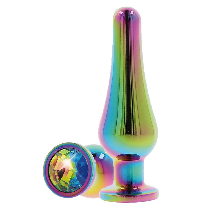 Toyjoy Anal Play Twilight Bum Bijou Medium Anal Plug — Multicolor metal