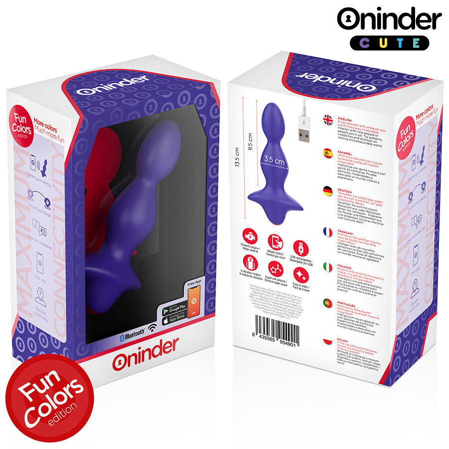 Oninder Cute - Love Butt Vibrating Anal Plug Dilator Free