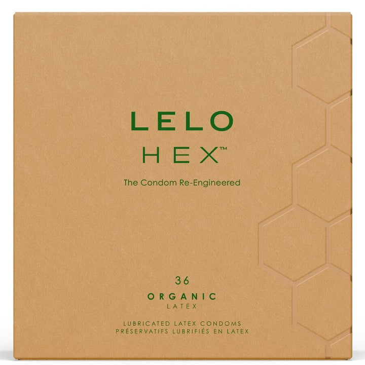 LELO - Hex Organic Condom Box 36 Units