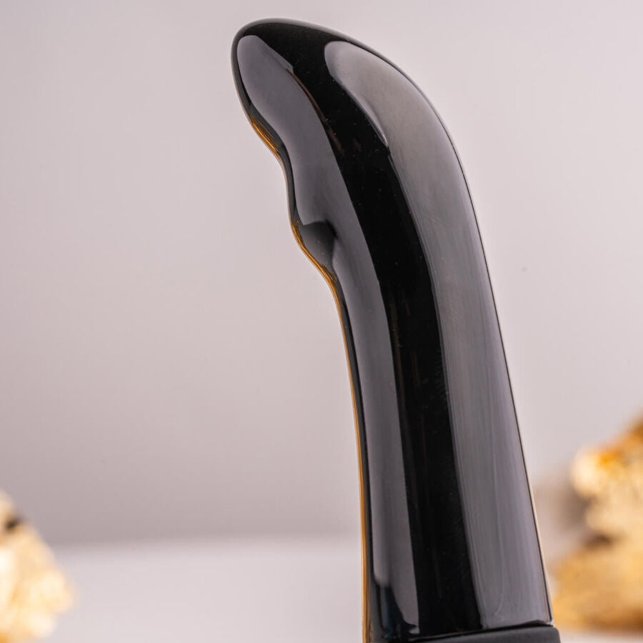 Quest Prostate Bullet Prostate Vibrator Black — Black silicone