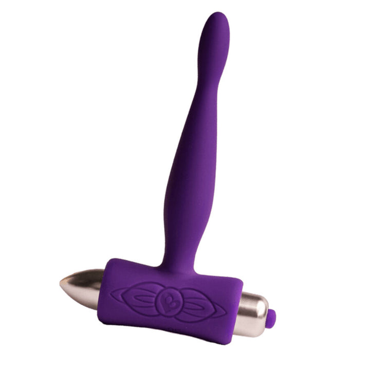 Petite Sensations Teazer Anal Plug Vibrator — Purple silicone