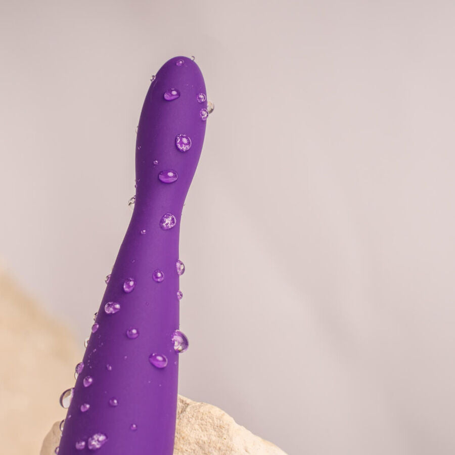 Petite Sensations Teazer Anal Plug Vibrator — Purple silicone