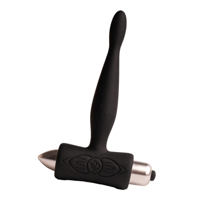 Petite Sensations Teazer Anal Plug Vibrator Black — Black silicone