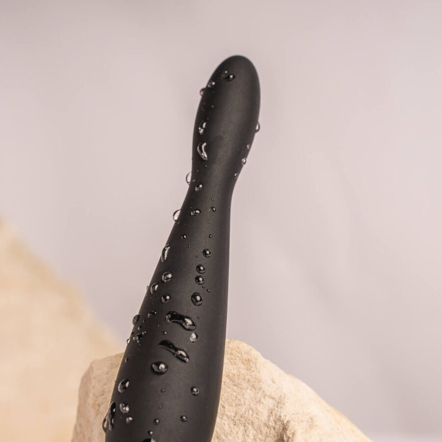 Petite Sensations Teazer Anal Plug Vibrator Black — Black silicone
