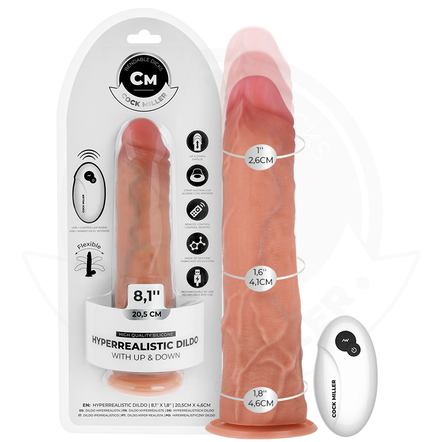 Cock Miller - Hyper-Realistic Dildo With Suction Cup And