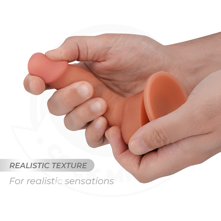 Cock Miller Hyperrealistic Articulable Dildo 14.8 CM — Skin · Silicone