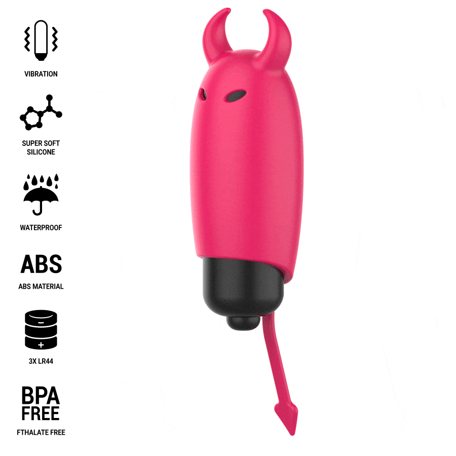 INTENSE - SCARLET VIBRATING BULLET RED DEMON 9.3 X 2.4 CM