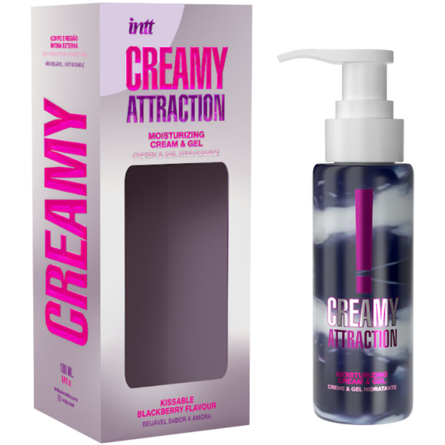 Intt Releases - Kissable Blackberry Flavor Cream And Gel 100