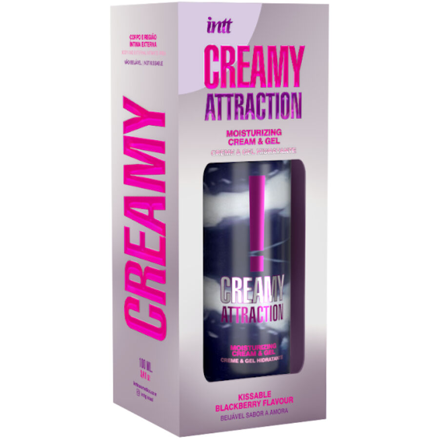 Intt Releases - Kissable Blackberry Flavor Cream And Gel 100