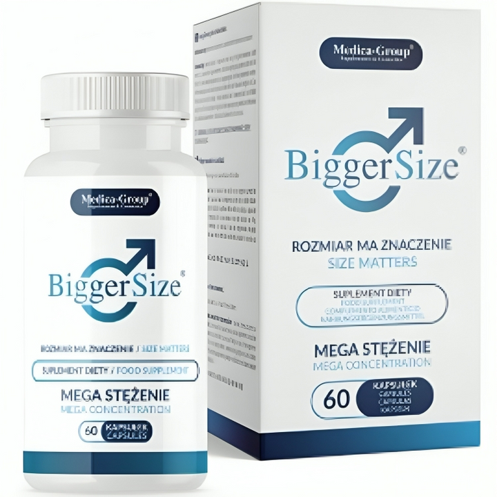 MEDICA GROUP - BIGGER SIZE PENIS ENLARGEMENT 60 CAPSULES