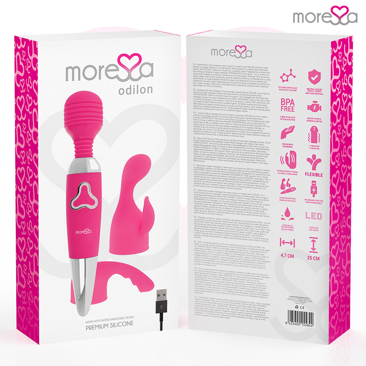 Moressa - Odilon Premium Silicone Rechargeable