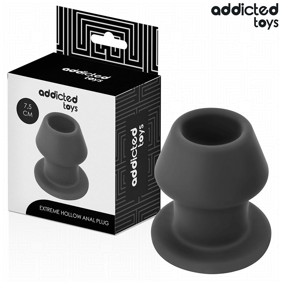 Addicted Toys - Extreme Hollow Anal Plug Silicone Size S 7.5