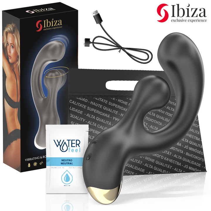 IBIZA - VIBRATING &amp; ROTATING STIMULATOR