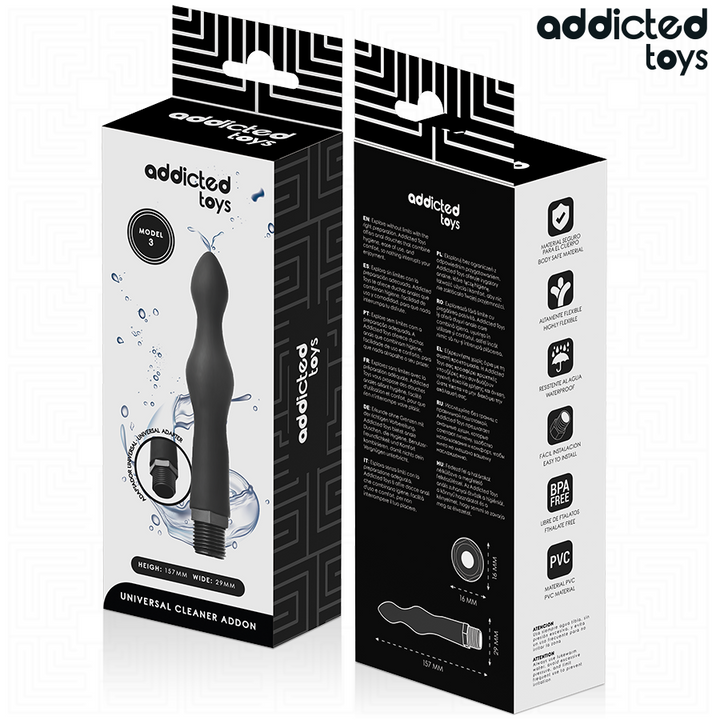 Addicted Toys - Anal Cleaner With Universal Adapter Model 3