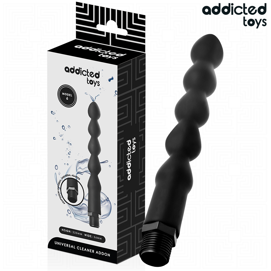 Addicted Toys anal cleaner with universal adapter Model 6
