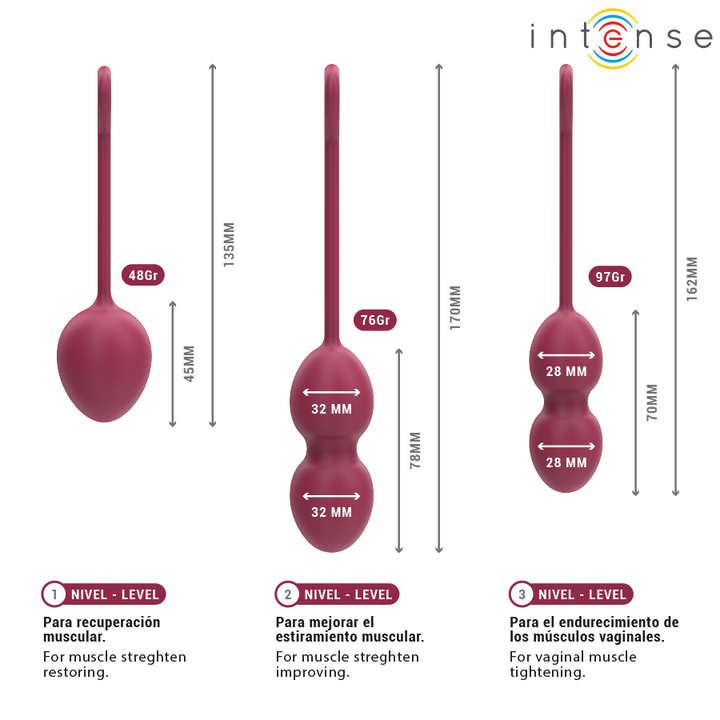 INTENSE - CHARLI KEGEL BALL KIT VIOLET