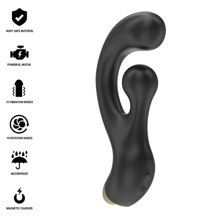 IBIZA - VIBRATING &amp; ROTATING STIMULATOR