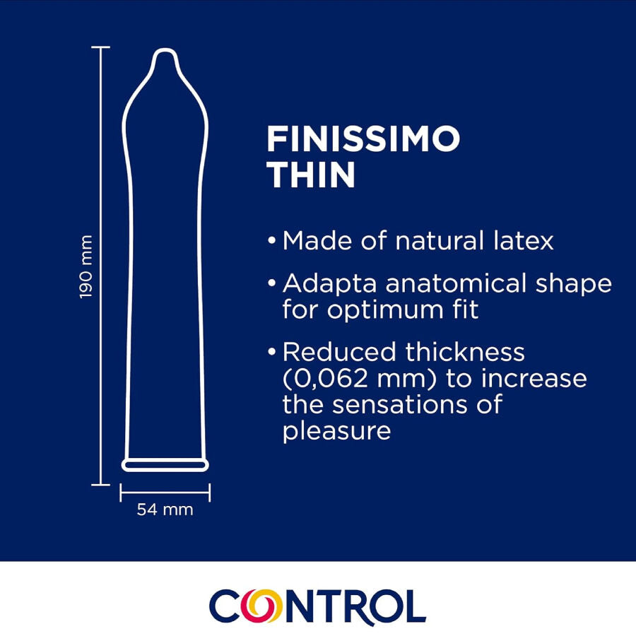 Control Finissimo - Senso Condoms 144 Units
