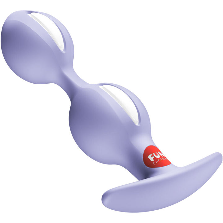 Fun Factory B-Balls Duo Anal Plug Purple — Purple silicone