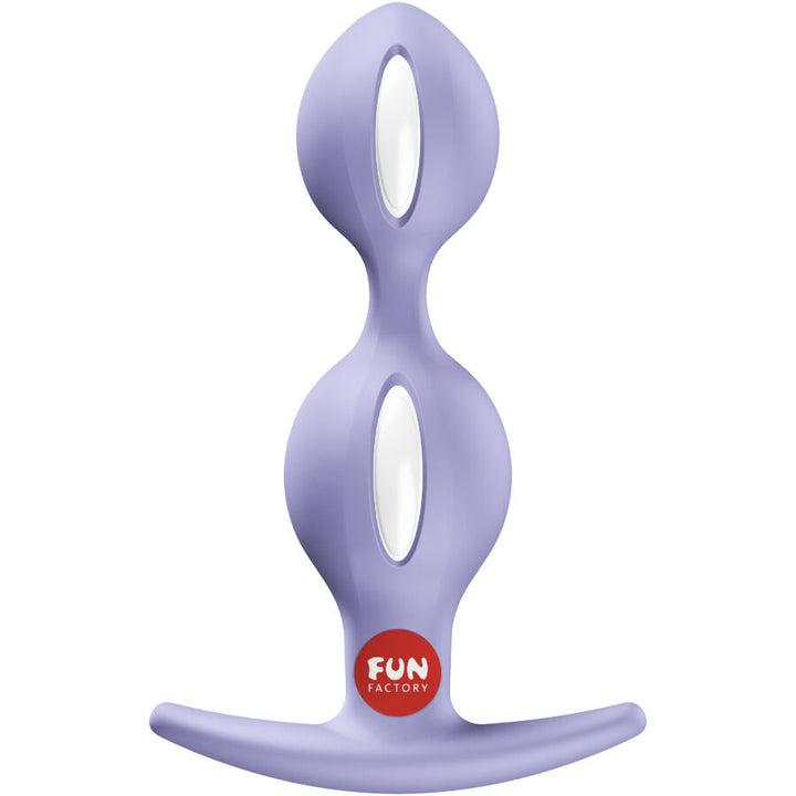 Fun Factory B-Balls Duo Anal Plug Purple — Purple silicone