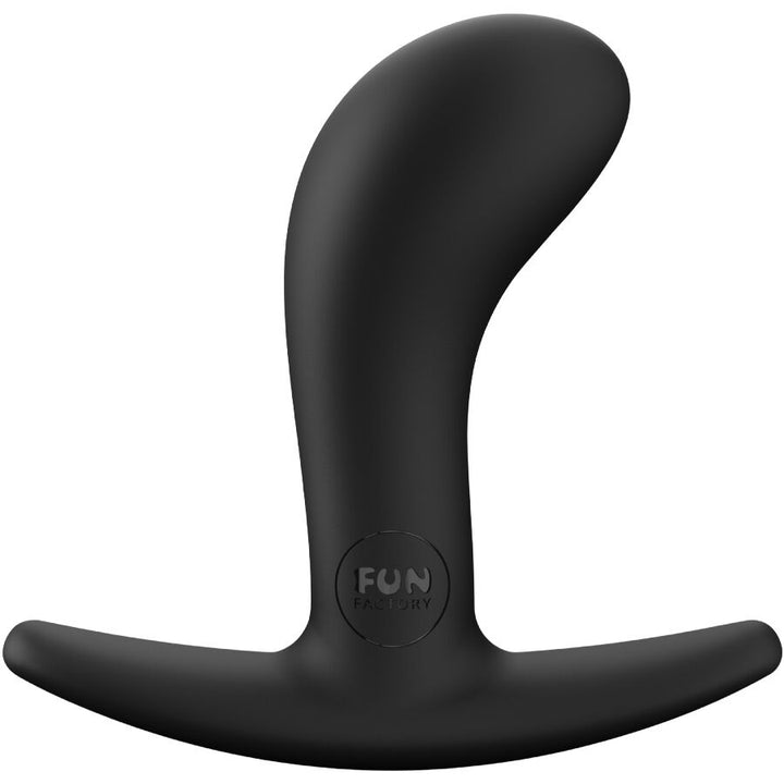 Fun Factory Bootie Anal Plug Size S Black — Black silicone
