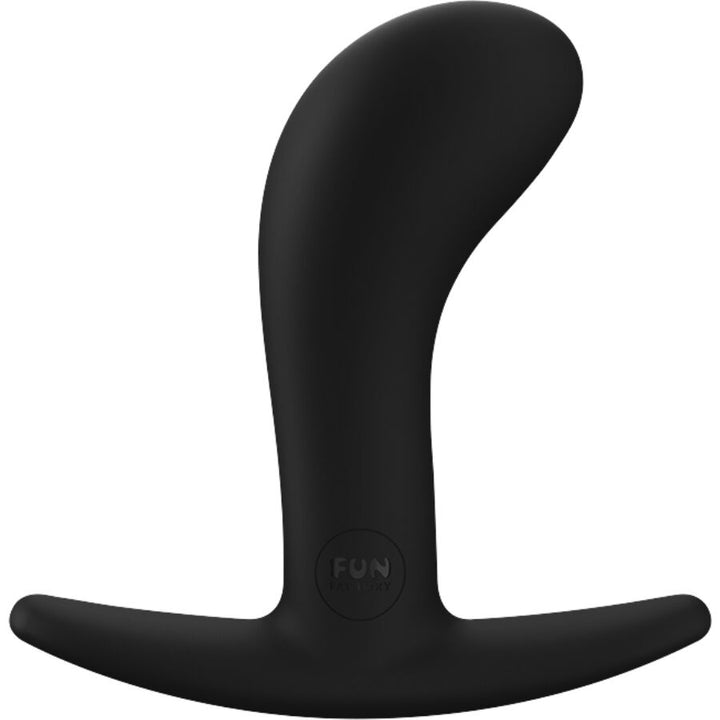 Fun Factory Bootie Anal Plug Size M Black — Black silicone