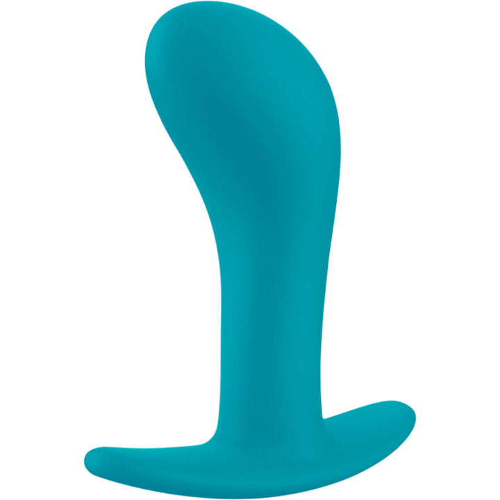 Fun Factory Bootie Anal Plug Size L Aquamarine — Blue silicone