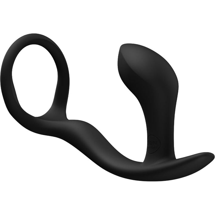 Fun Factory Bootie Ring Anal Plug Black — Black silicone