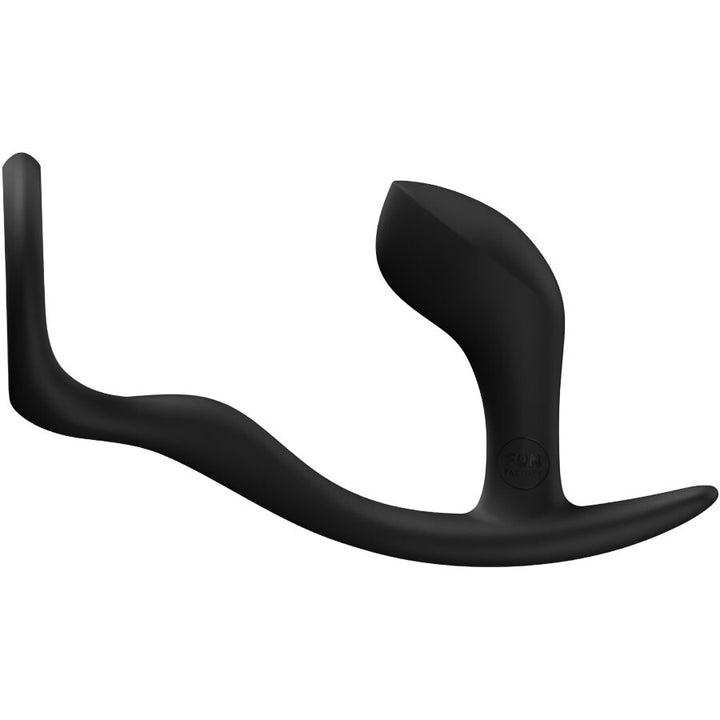 Fun Factory Bootie Ring Anal Plug Black — Black silicone