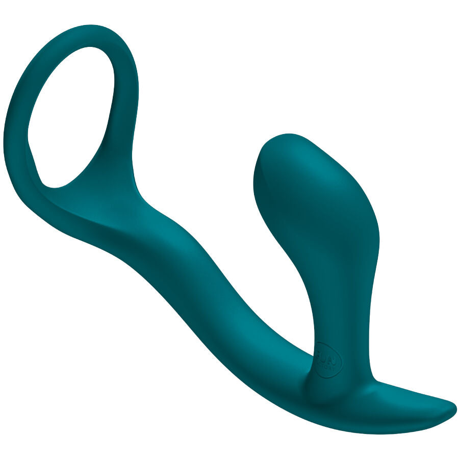 Fun Factory Bootie Ring Plug Bottle Green — Green silicone