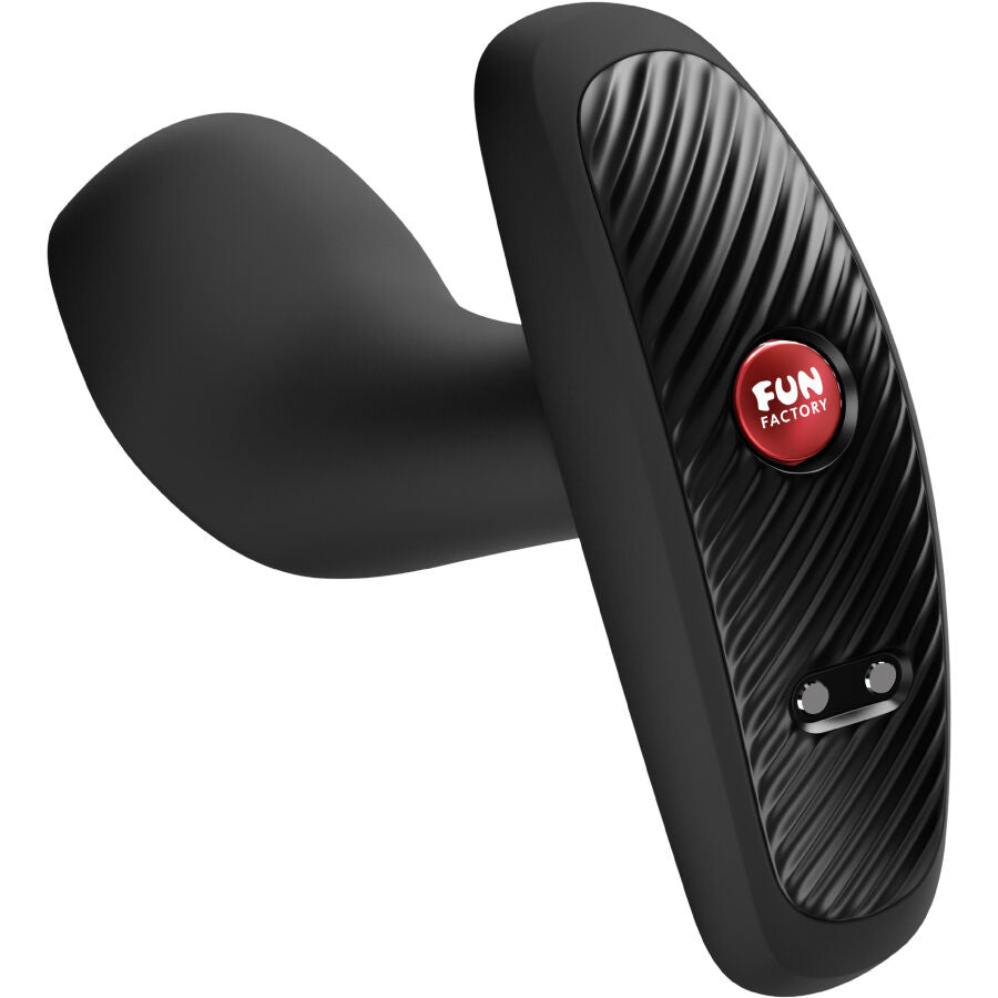 Fun Factory Bootie Vibe Anal Plug Vibrator Black — Black silicone