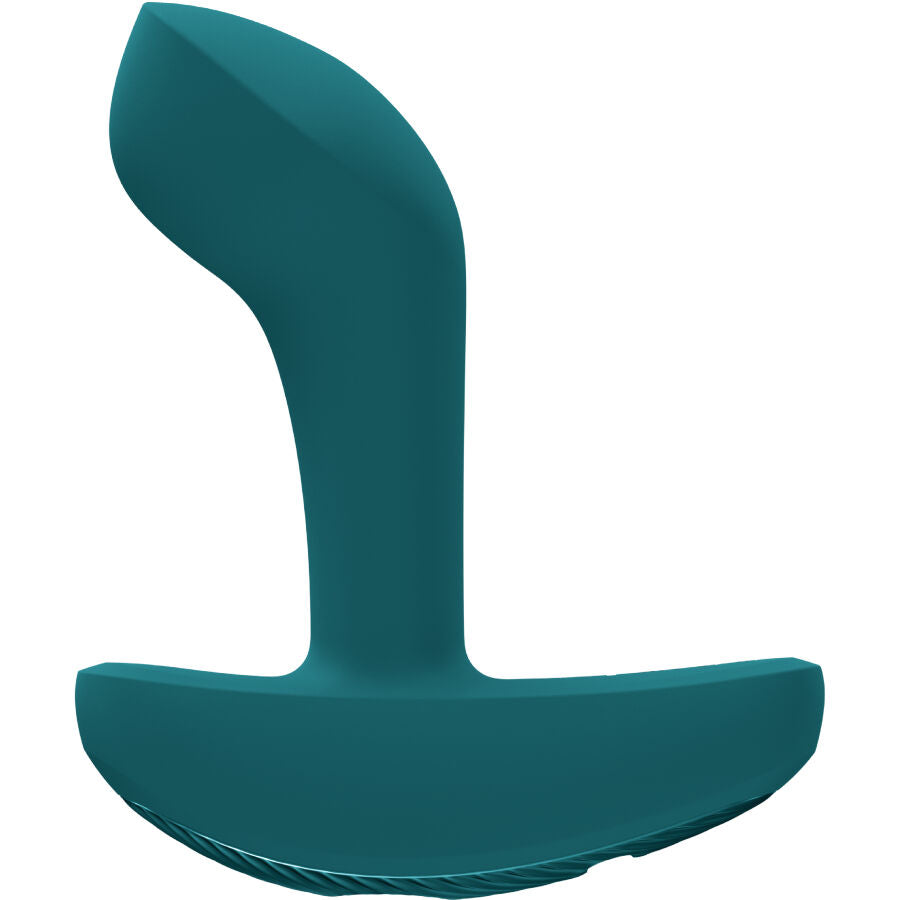 Fun Factory Bootie Vibe Anal Plug Vibrator Bottle Green — Green silicone