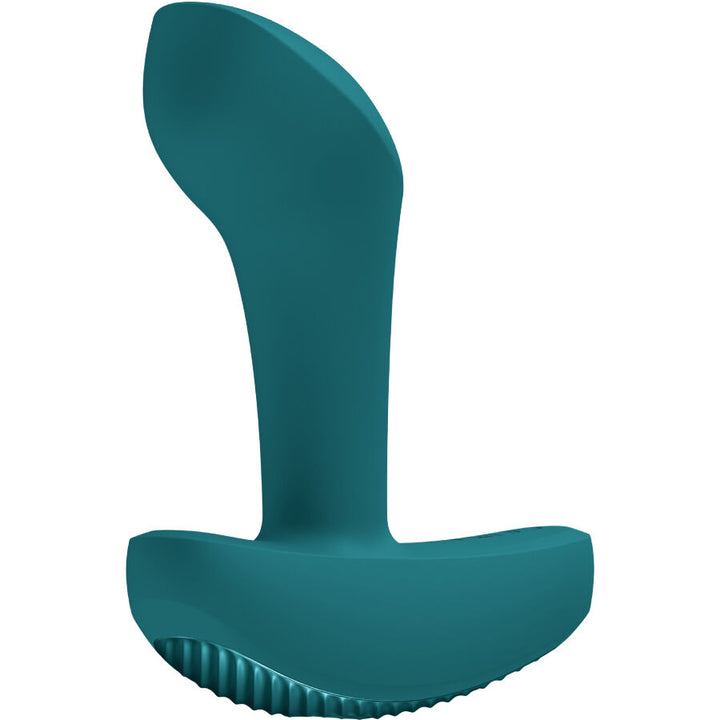 Fun Factory Bootie Vibe Anal Plug Vibrator Bottle Green — Green silicone