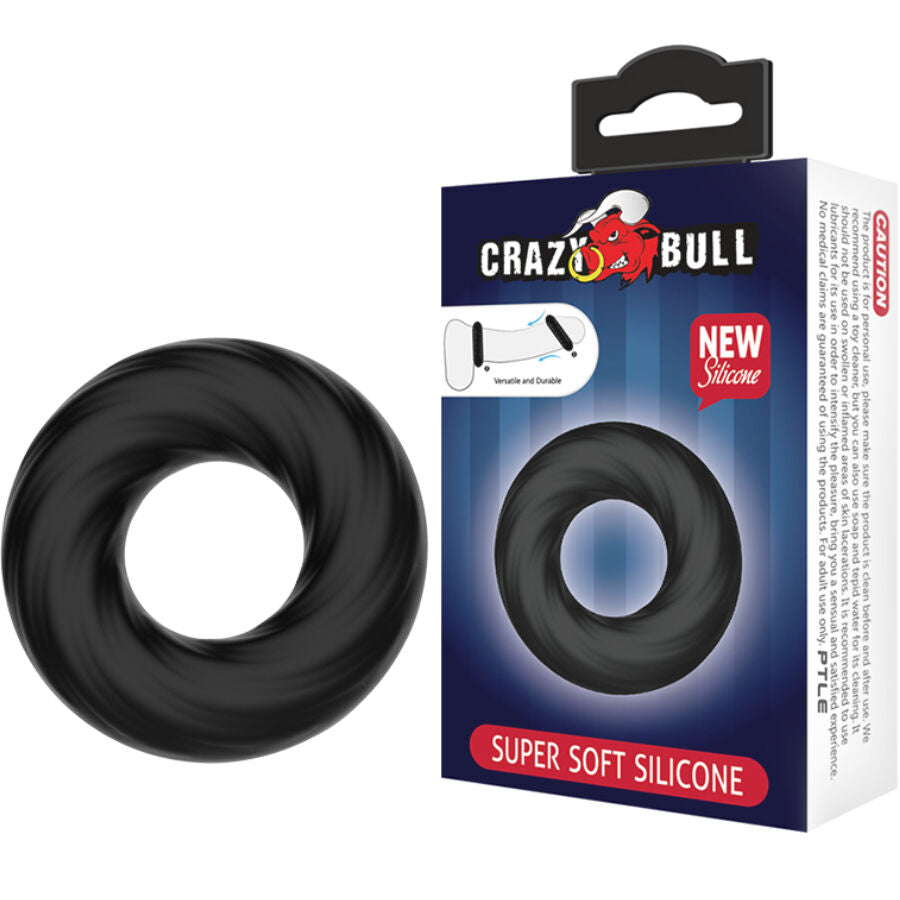 Crazy Bull spiral silicone ring