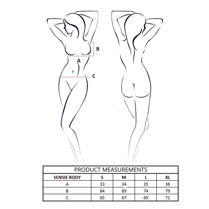 PASSION - SENSIE BODY PLUM S/M