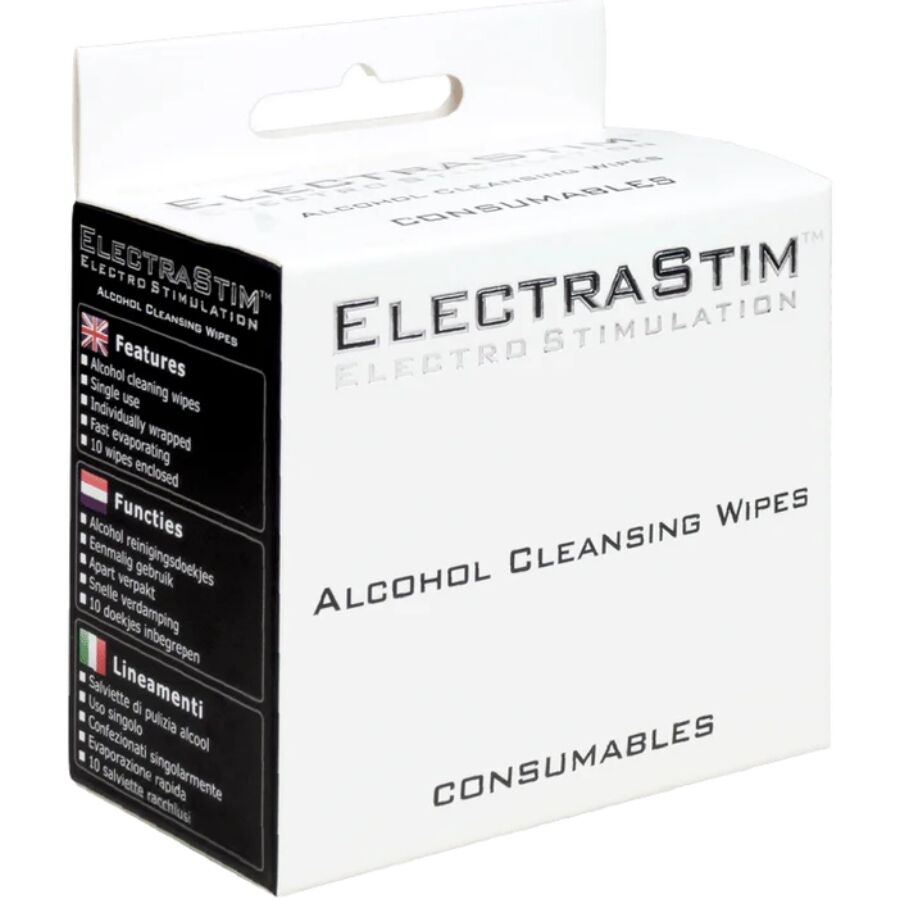 Electrastim - Alcohol Cleansing Wipes 10 Units