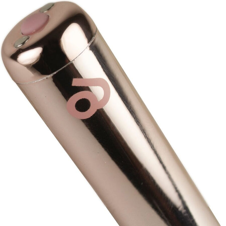 ROCKS-OFF - RECHARGEABLE VIBRATING BULLET GOLDEN ROSE