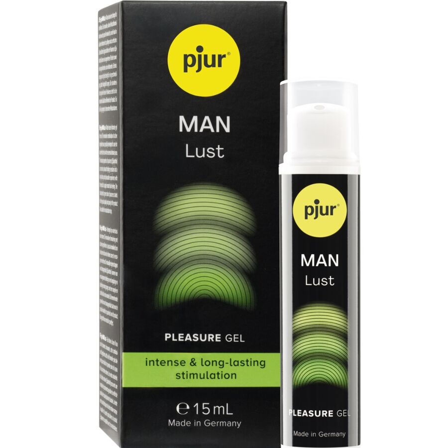 PJUR - MAN LUST PLEASURE GEL INTENSE &amp; LONG-LASTING STIMULATION 15 ML