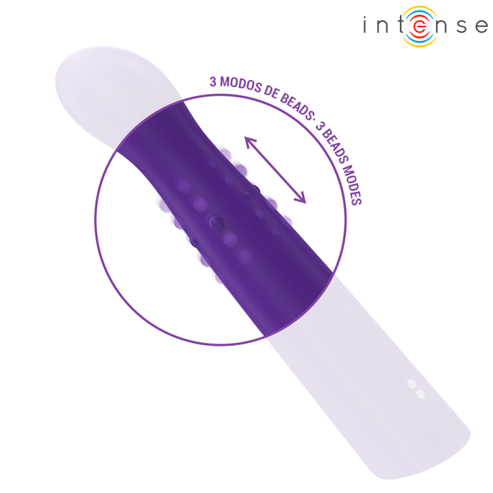 INTENSE - HELENA BEADS UP &amp; DOWN WIGGLE VIBRATOR 13.5 CM