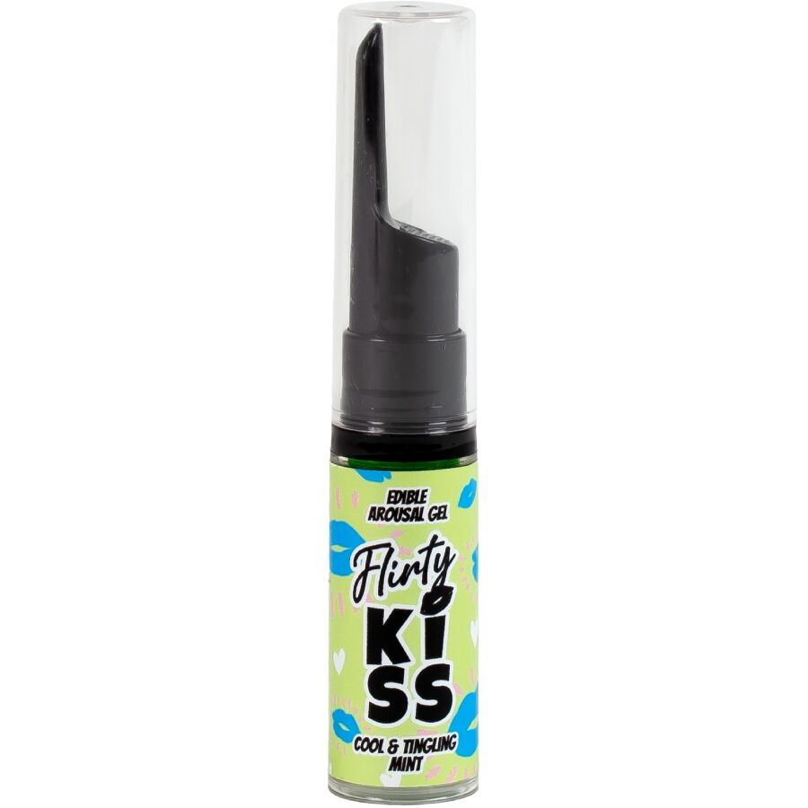 SECRETPLAY - FLIRTY KISS GELS WITH ORAL SEX EFFECTS STRAWBERRY &amp; MINT 2 x 8 GR