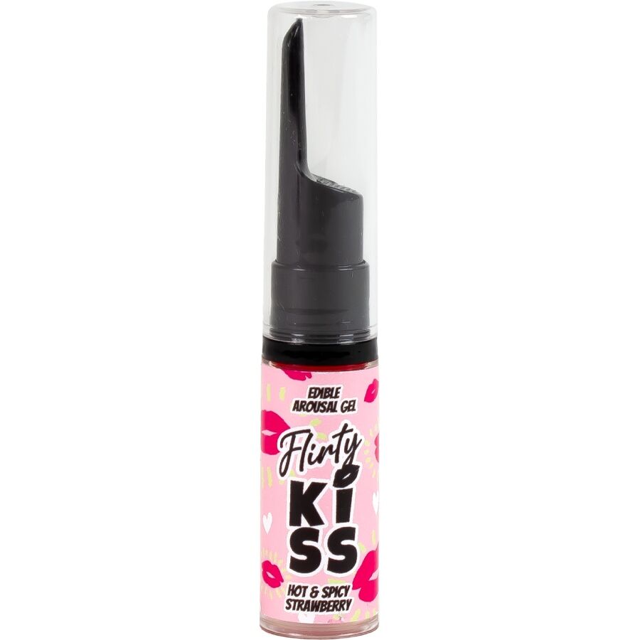 SECRETPLAY - FLIRTY KISS GELS WITH ORAL SEX EFFECTS STRAWBERRY &amp; MINT 2 x 8 GR