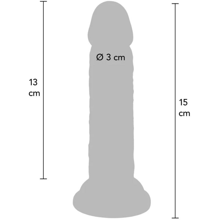 Get Real - Deluxe Realistic Penis 15 CM — Skin TPR